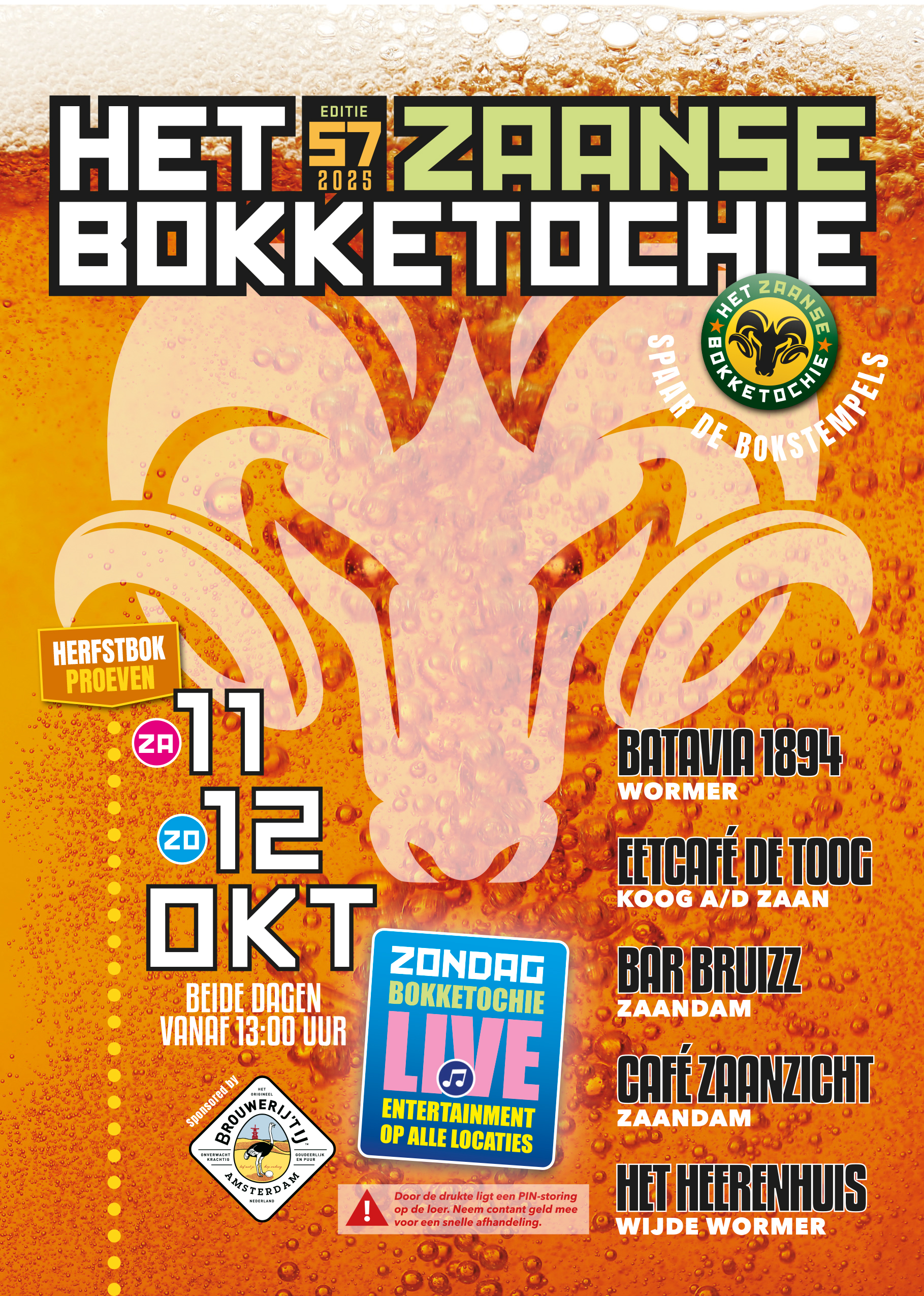 Zaanse Bokketochie herfstbok 2025